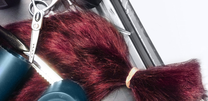 Haare ab - neuer Look. Bei Salon Sabine